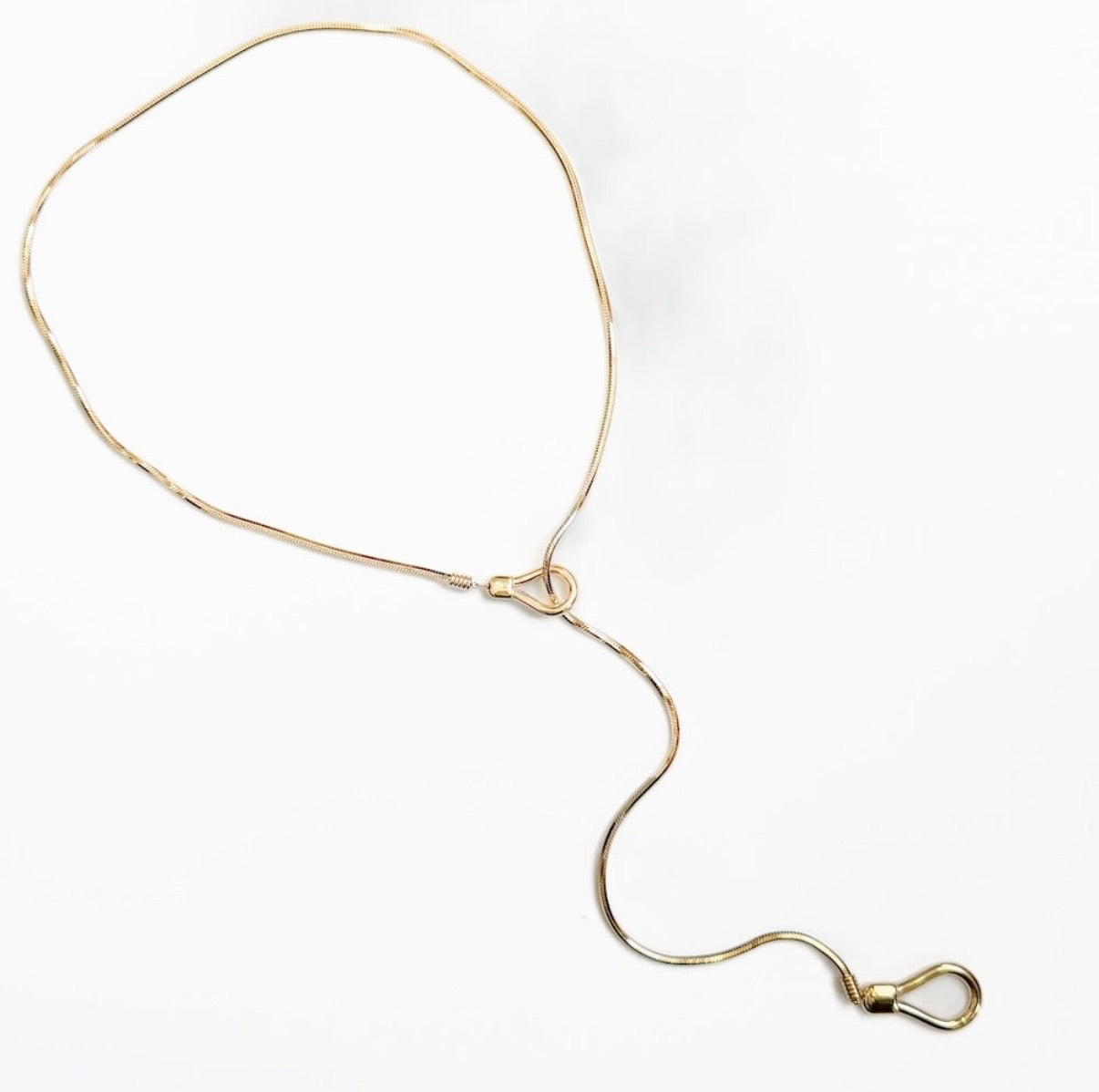Pretty Simple Lariat Toggle Necklace