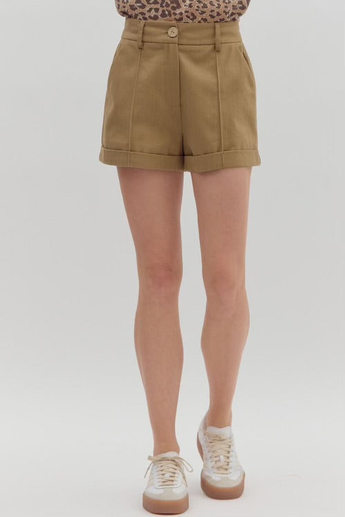 Isn’t She Lovely Shorts Tan