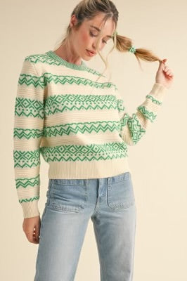 Mint Delight Sweater