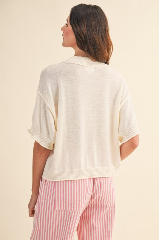 A Little Something Sweater Top
