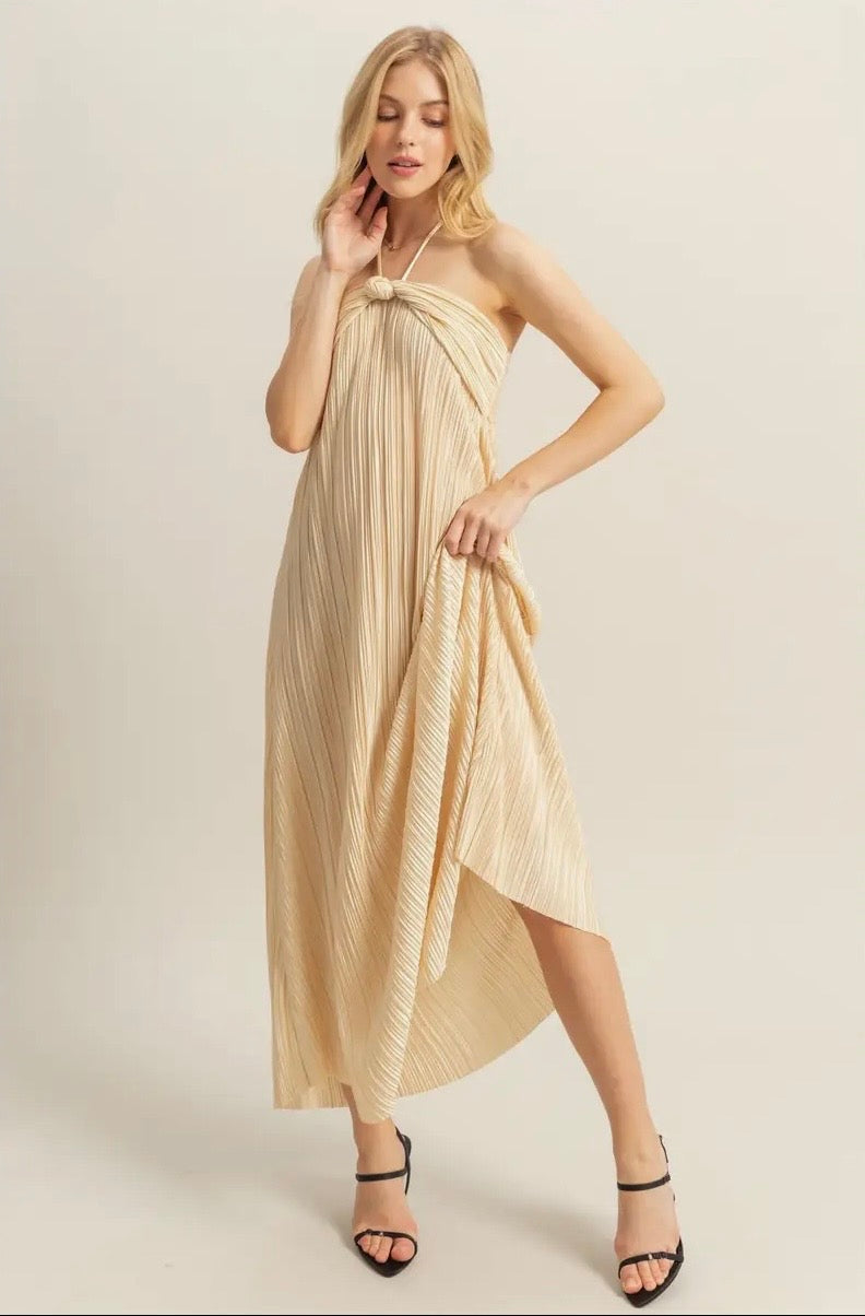 Champagne Supernova Dress Gold