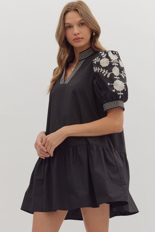 Fort Worth On My Mind Dress Black