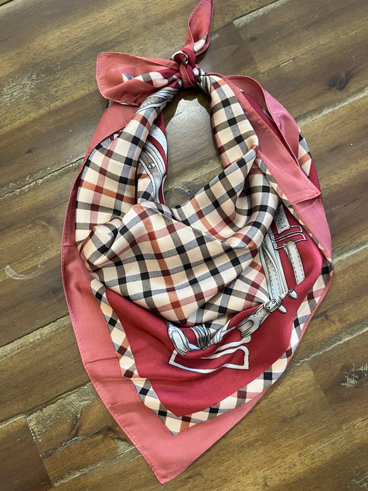 Save The Day Burberry Scarf Rust