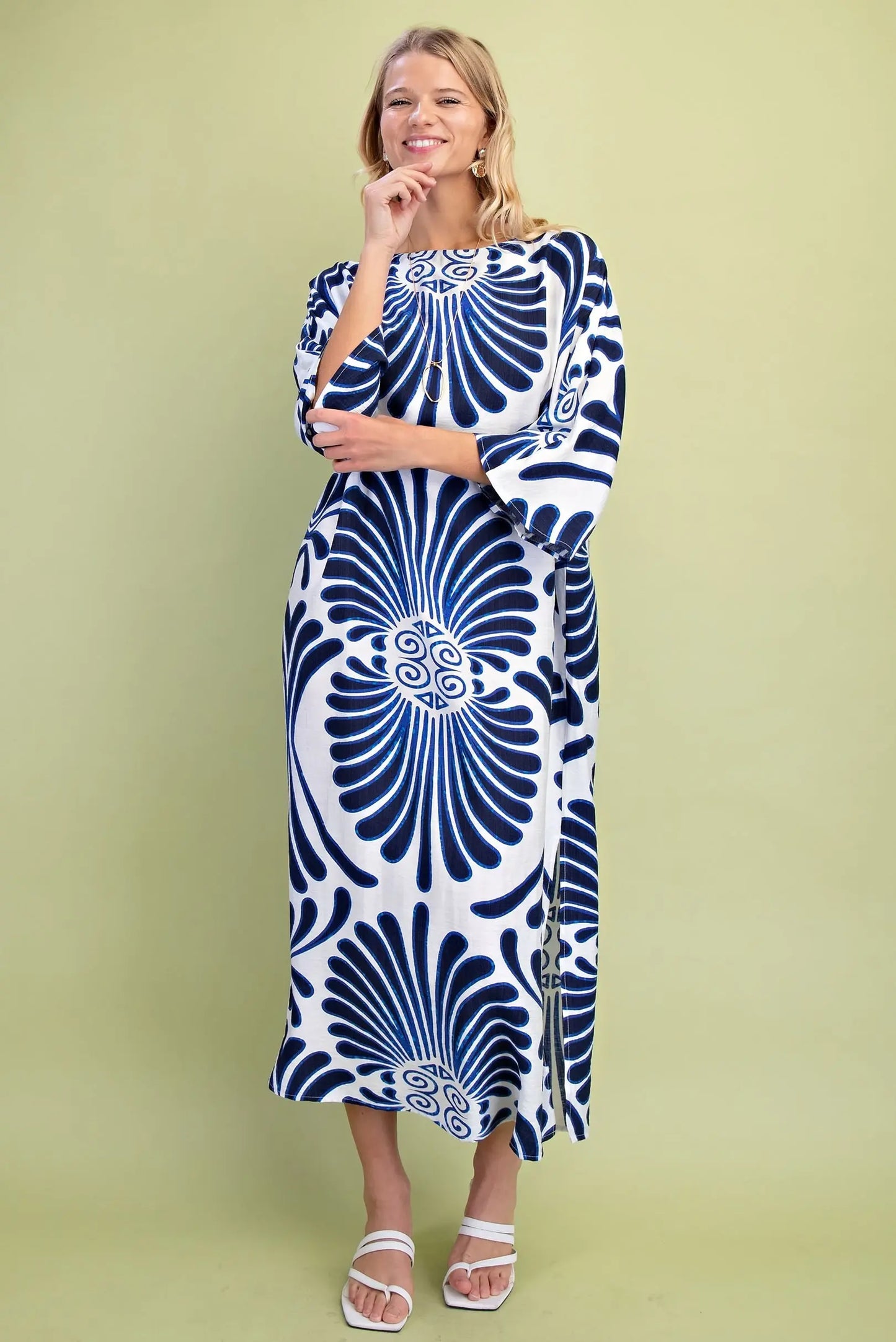 The Getaway Dress Blue
