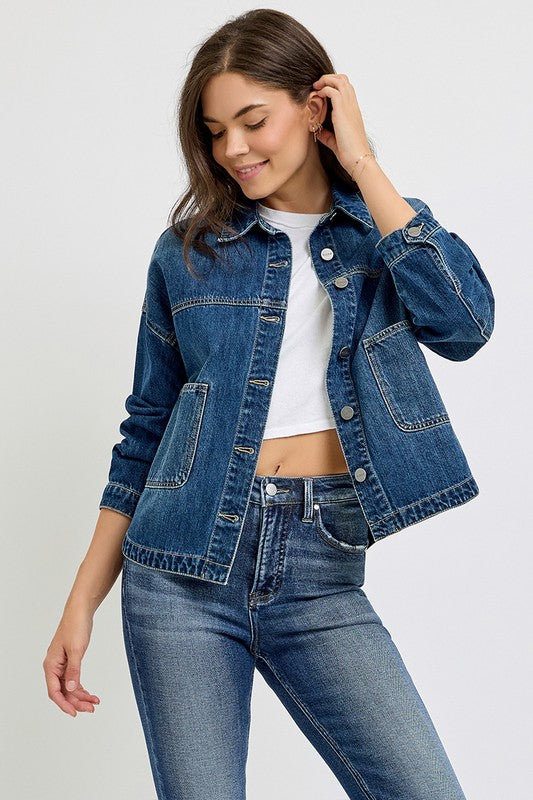 Risen Jean Barn Top/Jacket