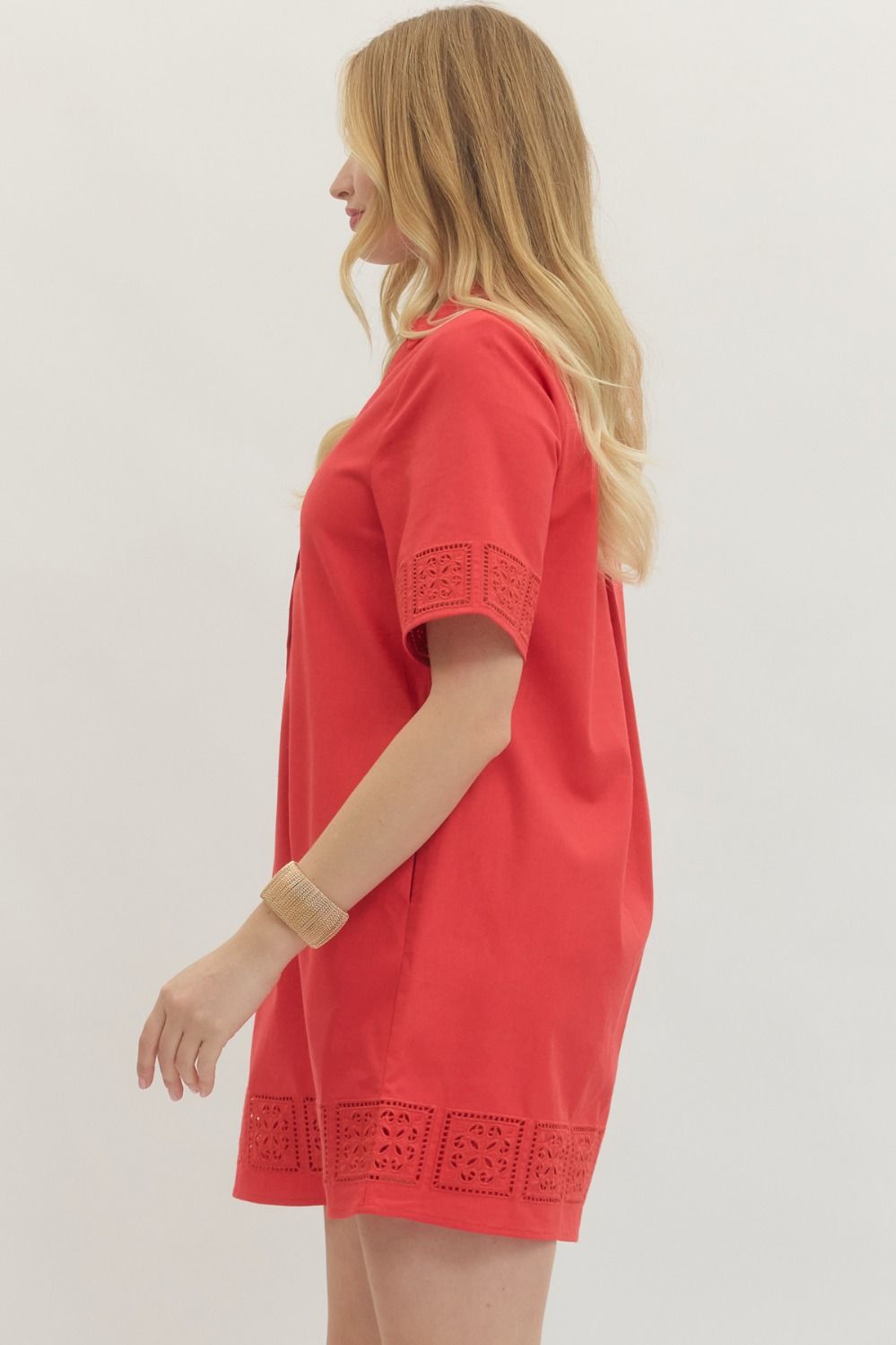 Just Right Dress Red
