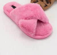 Let’s Get Comfy Slippers Pink