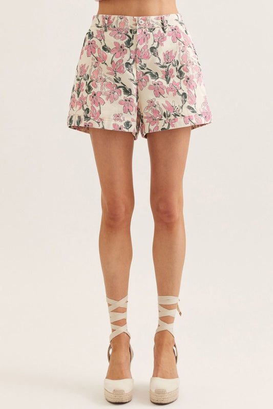 In Your Dreams Shorts Ecru