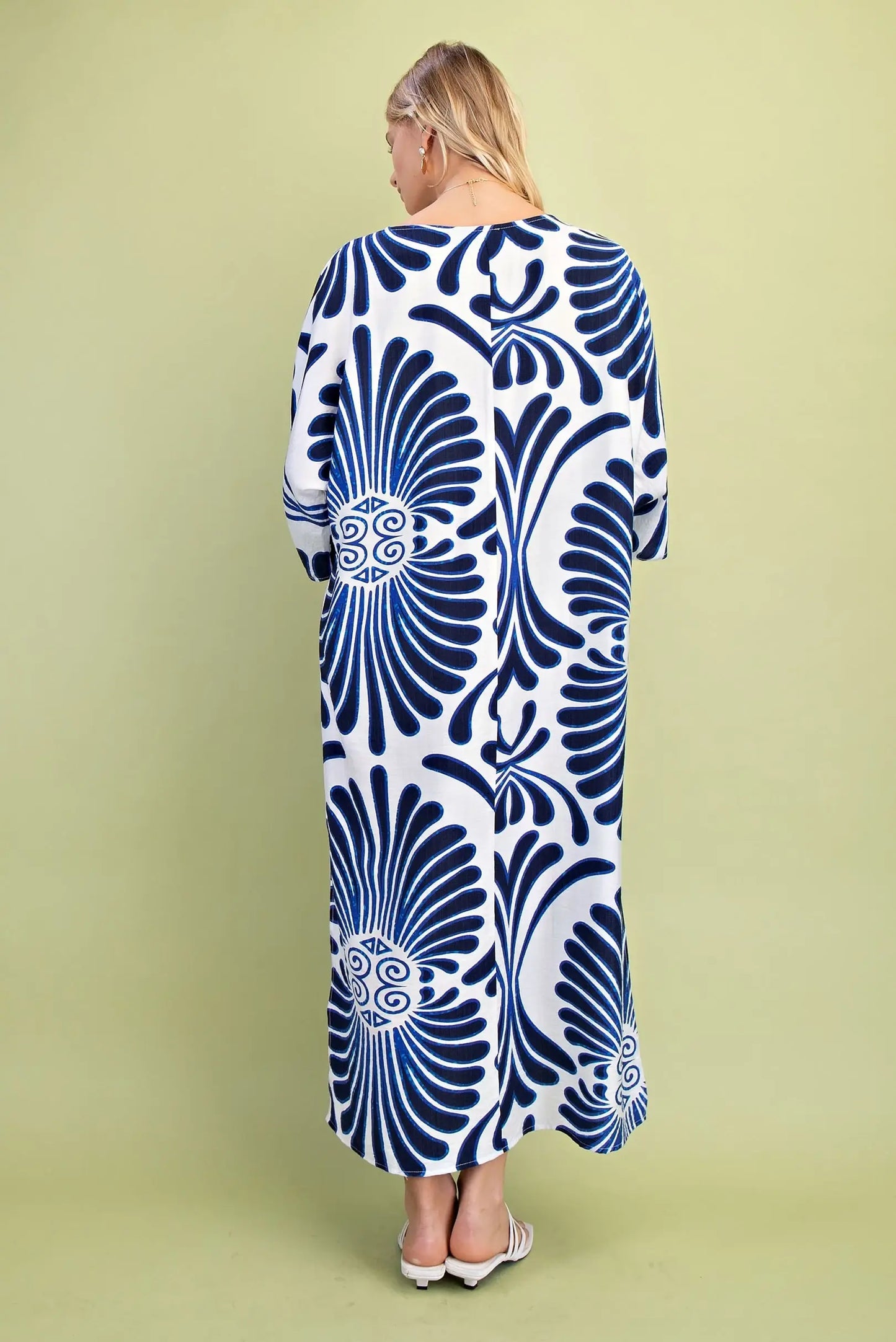 The Getaway Dress Blue