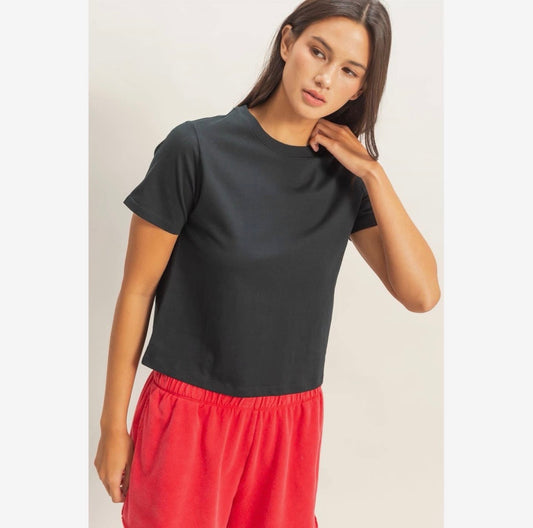 The Basic Top Black