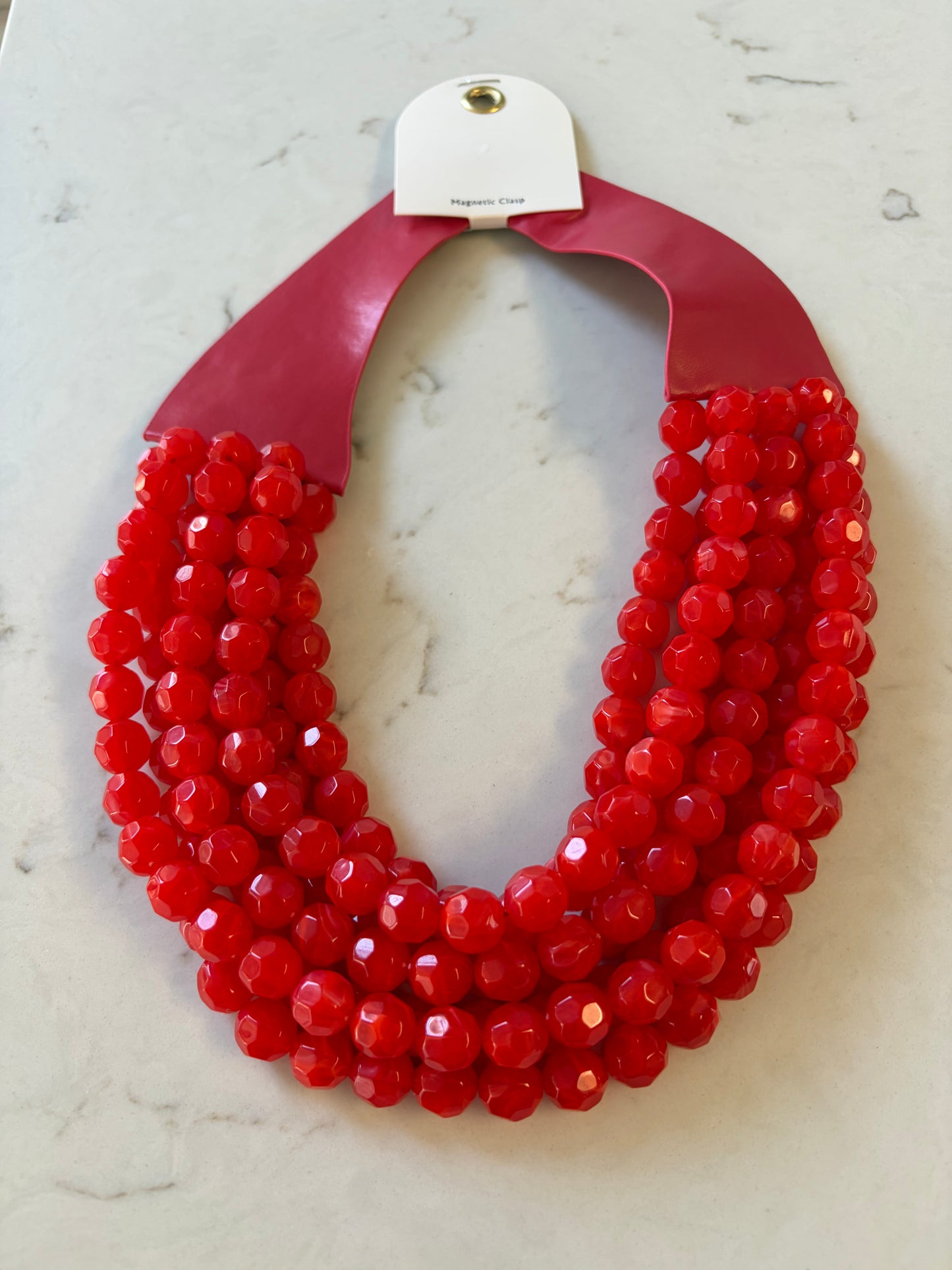Make A Statement Bead Necklace