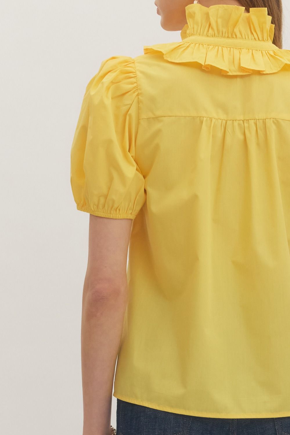 Be The Light Top Yellow