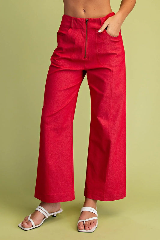 On The Move Red Pants