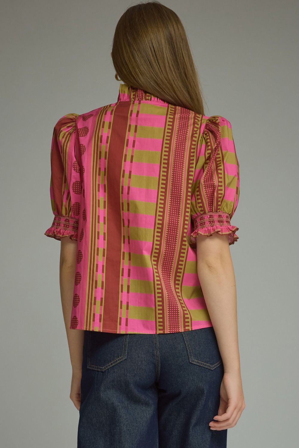All The Fun Top Pink Mix