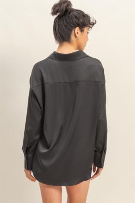 Winter Wonderland Top Black