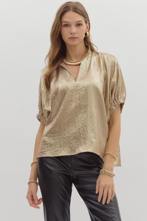 Gold Rush Top