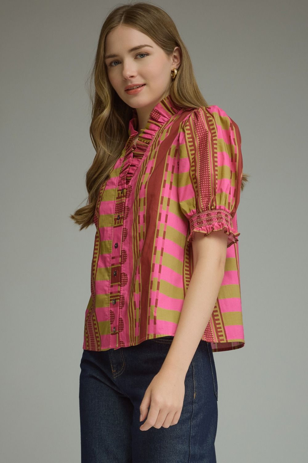 All The Fun Top Pink Mix