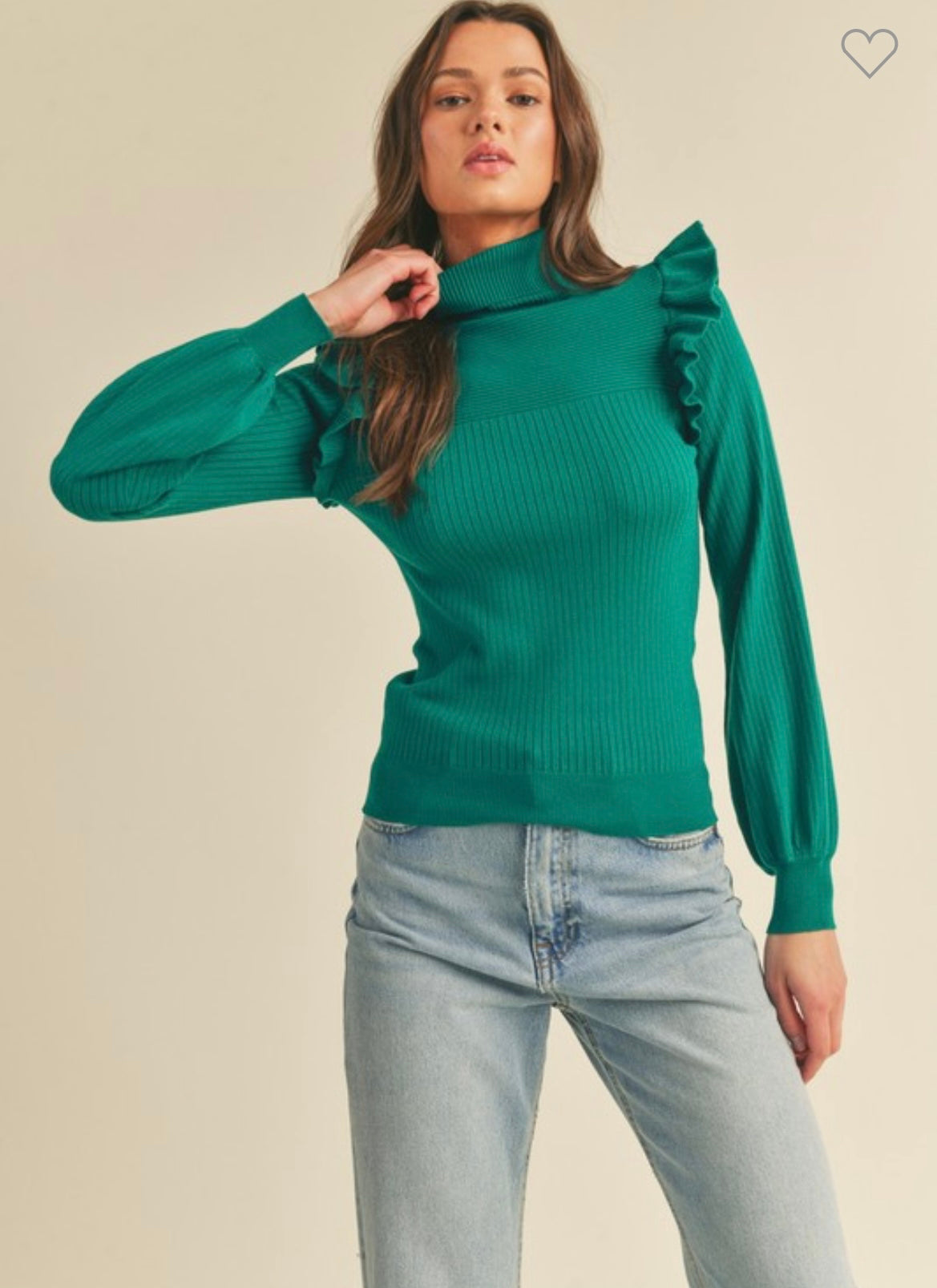 Alpine Dreams Turtleneck Top