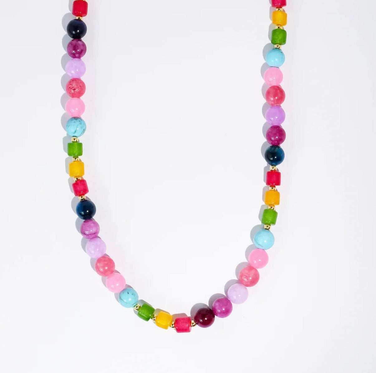 Candy Crush Beaded Necklace