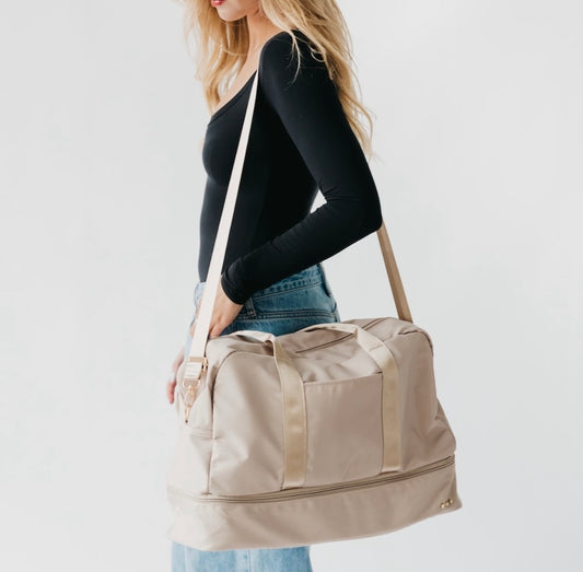 Pretty Simple Weekender Bag Cream