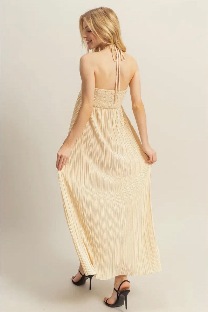 Champagne Supernova Dress Gold