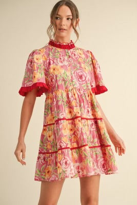 Girl Of Many Flowers Dress