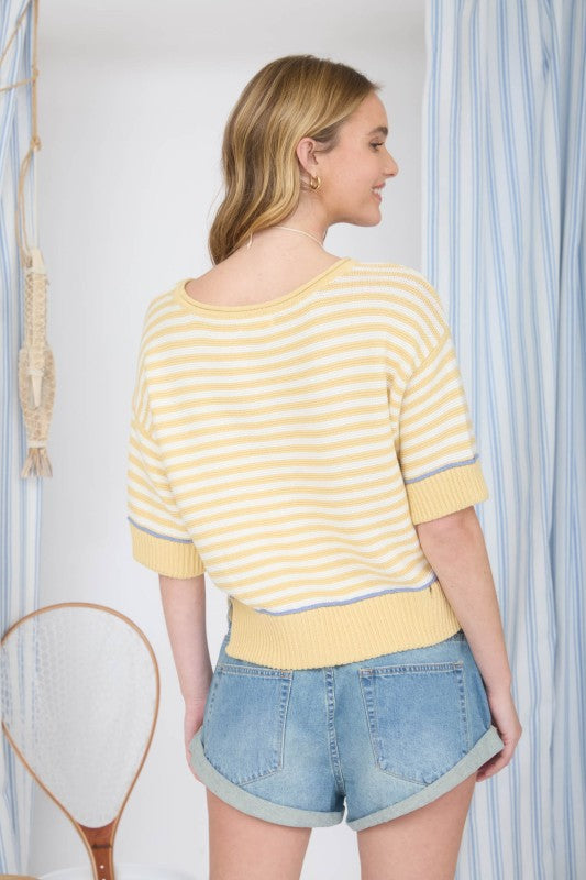 Hello Sunshine Sweater Top