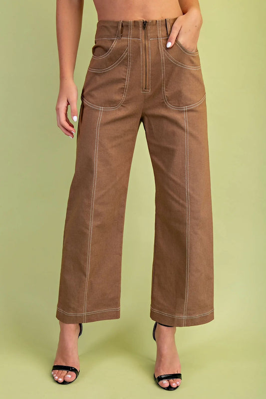 All The Moves Jeans Brown