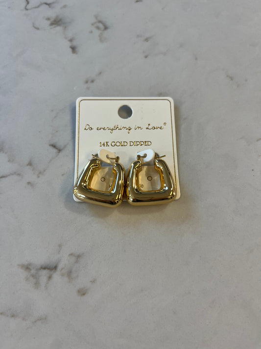 Bad Habit Earrings Gold