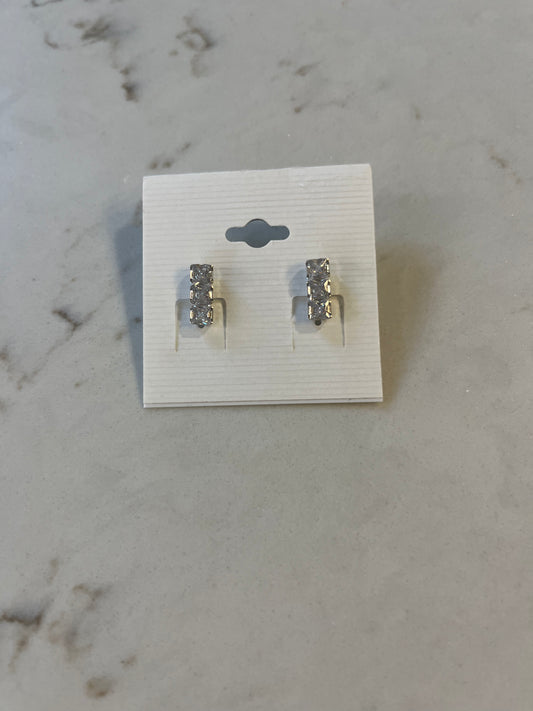 Just A Drop Earrings Silver