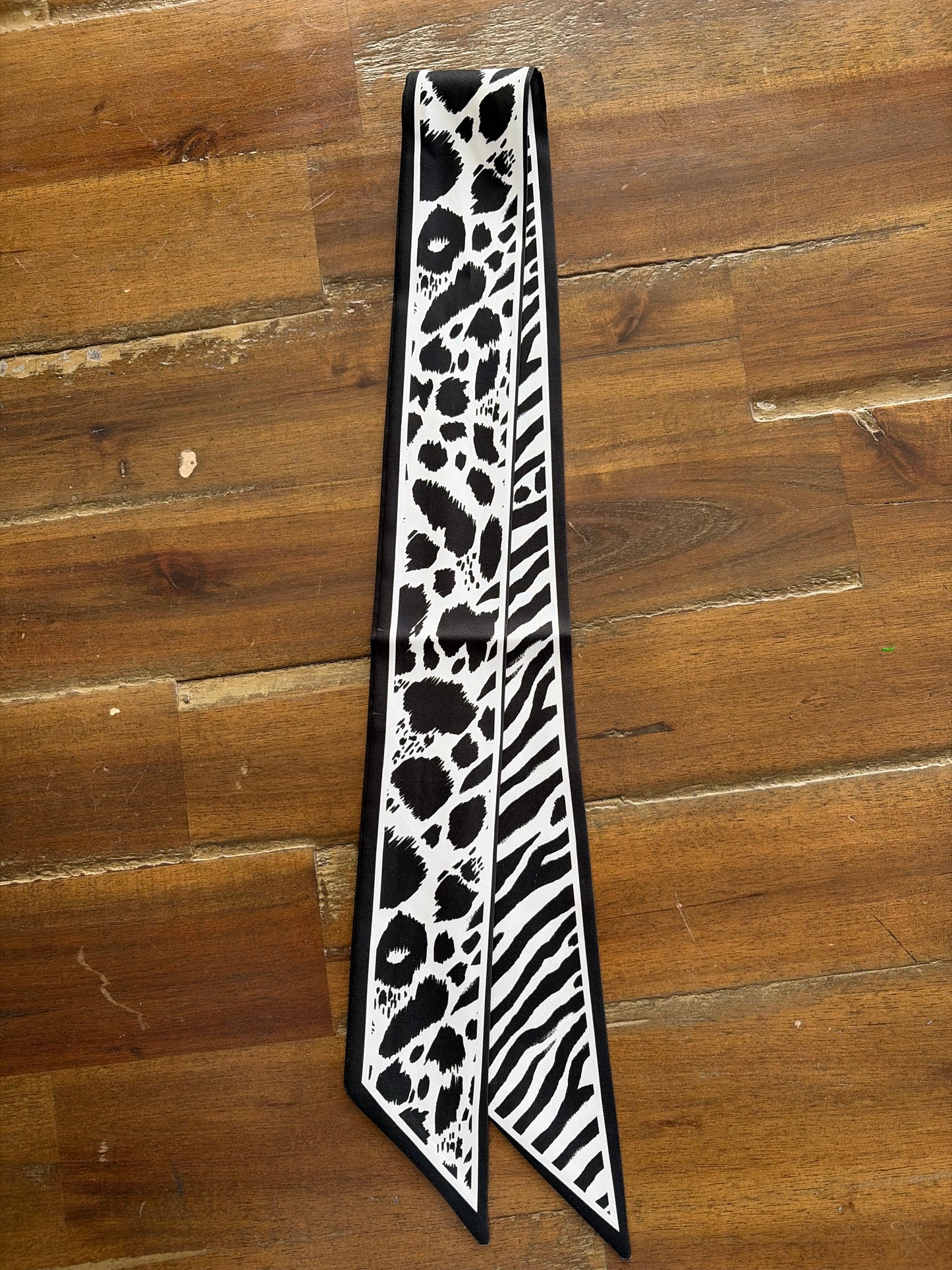 Black Leopard/Zebra Twilly