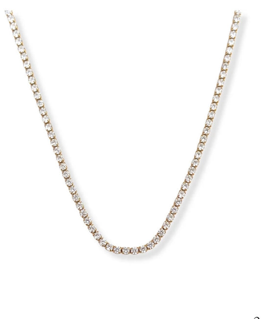 Savvy Bling Tennis Necklace