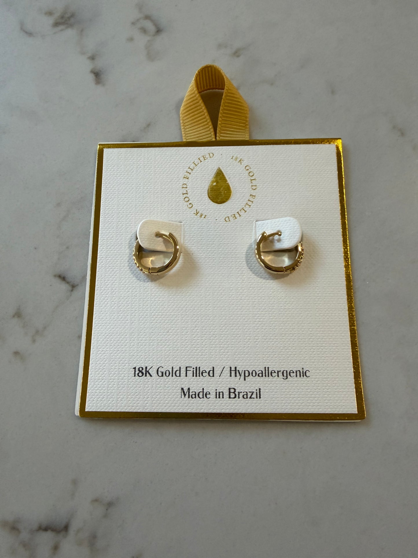 Shine On Me Huggie Earrings