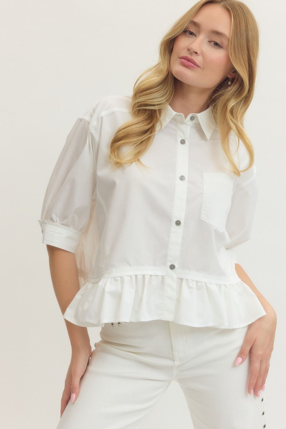 Just Dreamy Top Off White