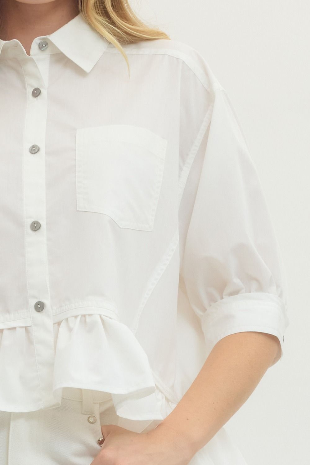 Just Dreamy Top Off White