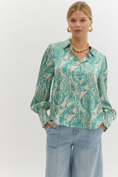 Paisley Dreams Top