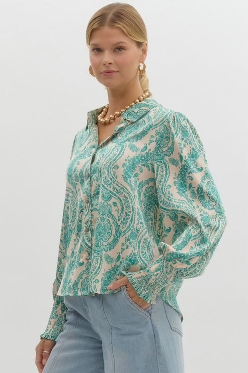 Paisley Dreams Top