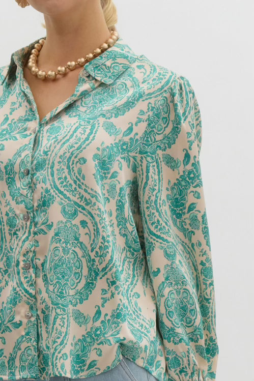 Paisley Dreams Top