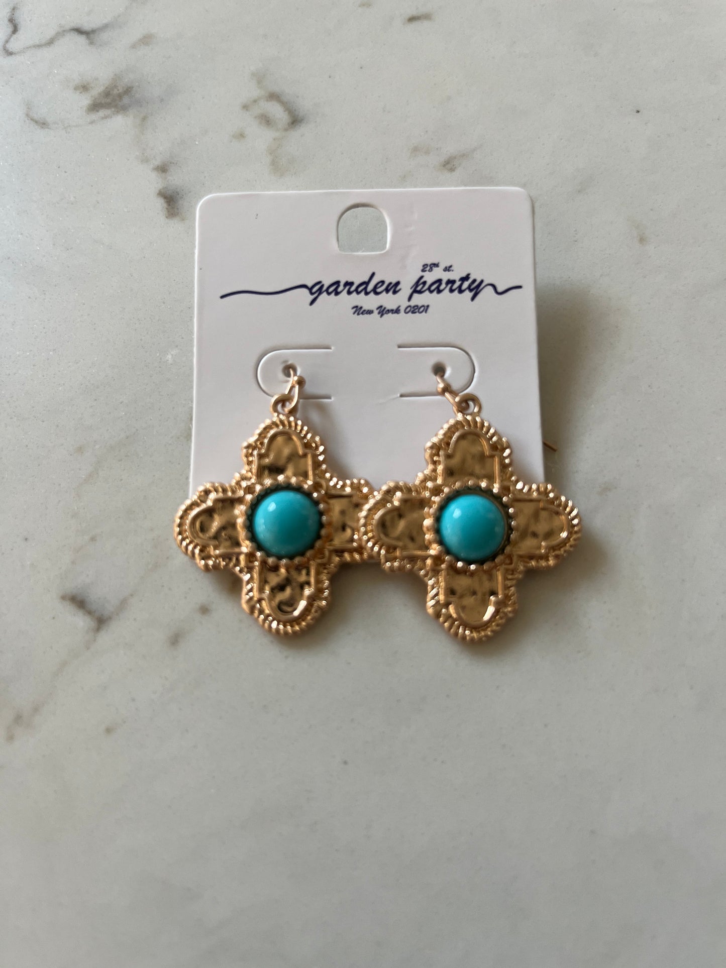 Turquoise Tango Earrings