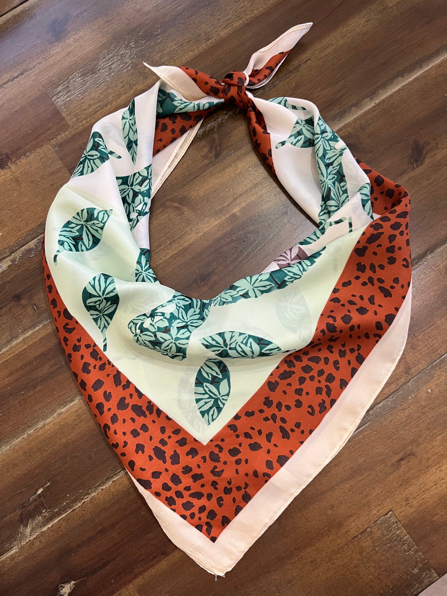Save The Day Scarf Jungle Print