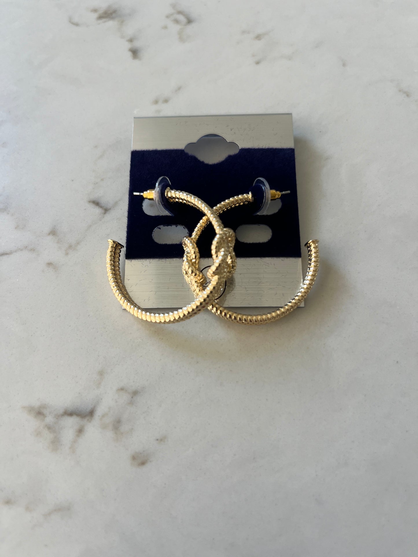 Knot The Only One Earrings Gold
