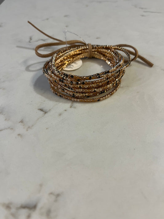 Color Me Lucky Bracelet Set Natural Mix