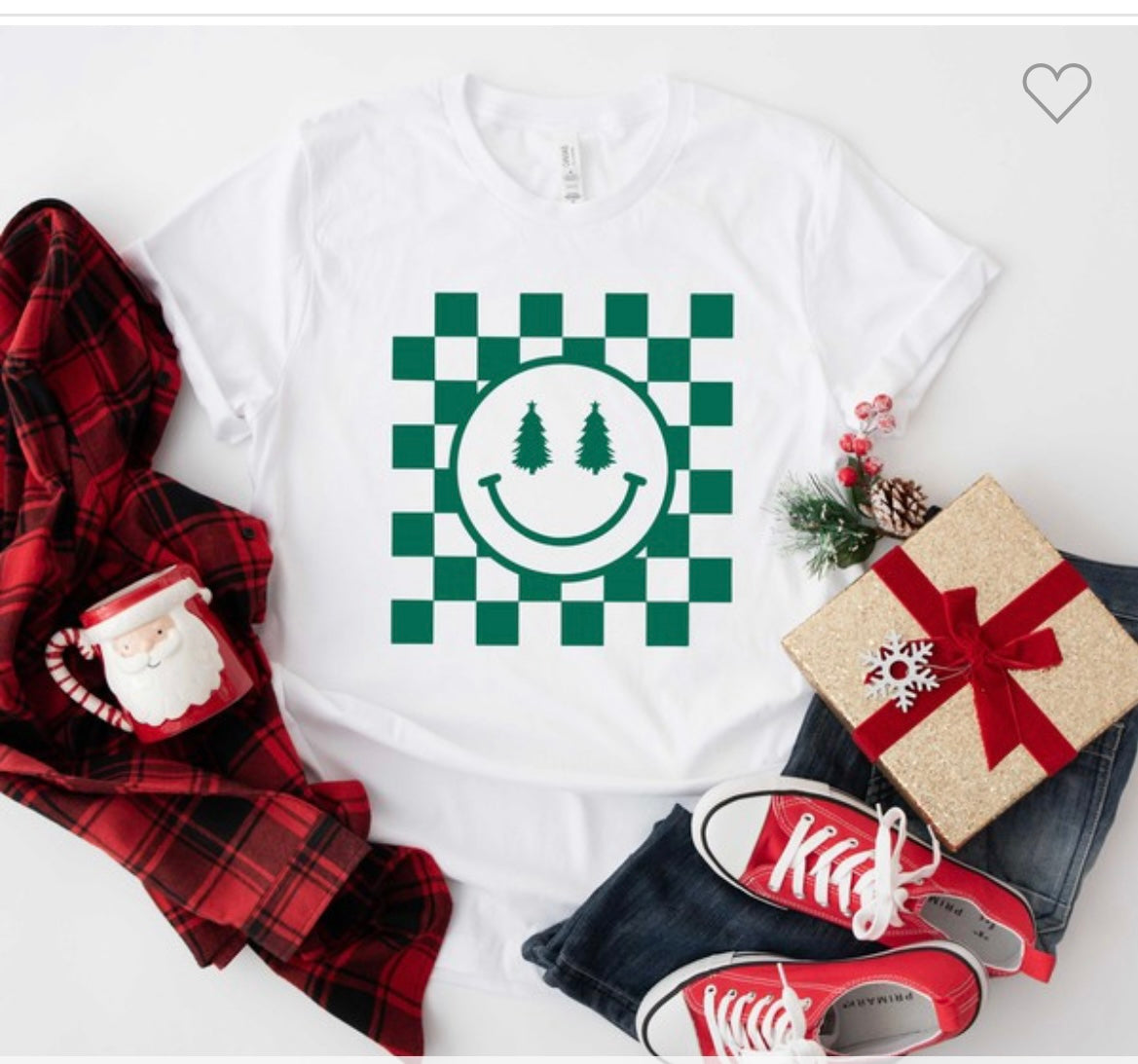 Smiley Christmas Tee